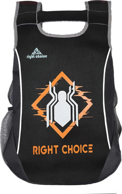 RIGHT CHOICE unisex typography religion backpack college bag daily use (2320) 20 L Backpack(Black)