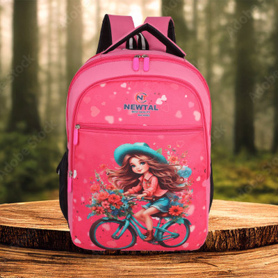 newtal Kids Stylish Junior School Bag Backpacks Cartoon/Boy/Girl/Baby/ (3-9 Years) 30 L Backpack(Blue)