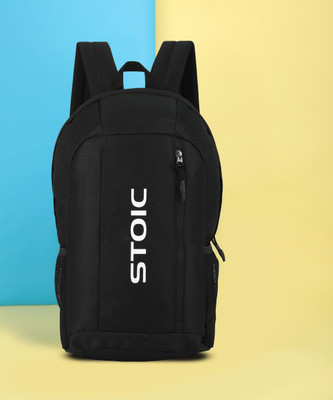 STOIC for daily use, Travel daypack-1 Compartment 21 L Backpack(Black)