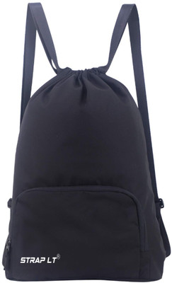 Straplt KO BLKFOX74_17 15 L Backpack(Black)