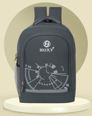 hoxy School Bag/College Bag/Daypack/Casual Backpack for Girls/Boys/Men/Women 22 L Laptop Backpack(Grey)