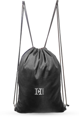 H-Hemes H-Logo-Drawstring-Bag-Black_15 12 L Backpack(Black)