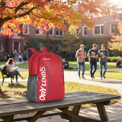 DRYLENDS Handbag/Travel/Office/College/Bag for men 22 L 25 L Laptop Backpack(Red)