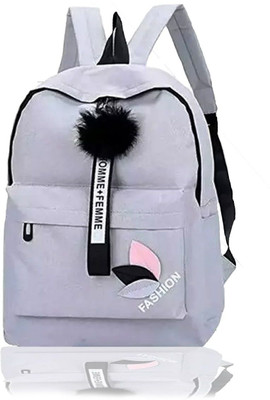 Shishtha Stylish girls and women handbag 20 L Backpack(Grey)