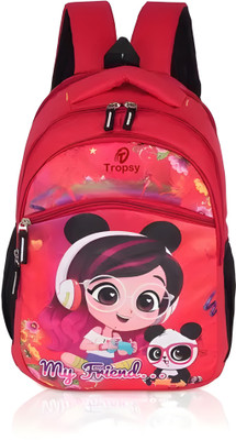 Tropsy Small 28 L Backpack SNUGGLE 02 SCHOOL BACKPACK FOR KIDS PINK 28 L Backpack(Pink)