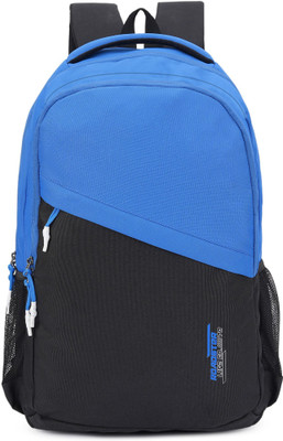 Roadster Large Historage Travel / Office / school 35 L Backpack(Blue, Black)