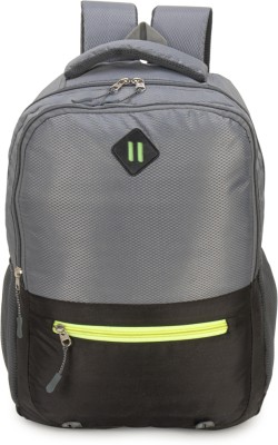 MONVELLI 2043_GREEN GREY_11 35 L Backpack(Green, Black, Grey)