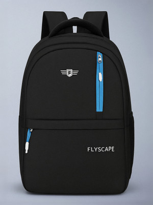Flyscape Terror Skyblue bag 25 L Backpack(Black, Blue)