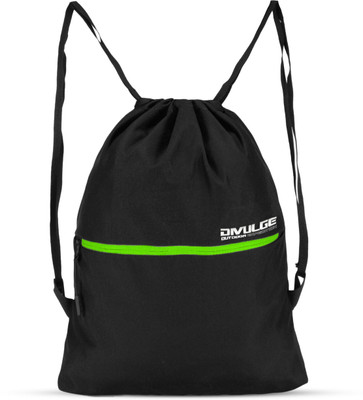 divulge NINJA BLACKK DRAWSTRINGG_11 18 L Backpack(Black)