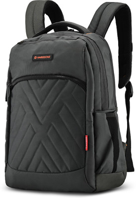 HARISSONS Nova Versatile Unisex Backpack with Trolley Sleeve Panel & Fisio Fit Backstraps 26 L Laptop Backpack(Grey)