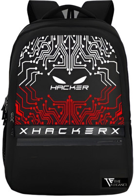 The Elegance Online Hcaker Edtion Gaming BackPack 28 L Backpack(Black)