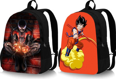 Plama A_DGTL-021 & GOKU_@@_3_abc 30 L Backpack(Multicolor, Black)