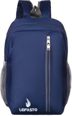 lefasto Light weight Small size casual backpack 15 L Backpack(Blue)