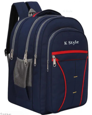 Kstyle Latest And Trendy 4 Compartment,College tution Waterproof School Bag 60 L Backpack(Blue)