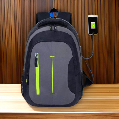 JairaJ backpack bag laptop bag school backpag(19*14) 34 L Laptop Backpack(Black)