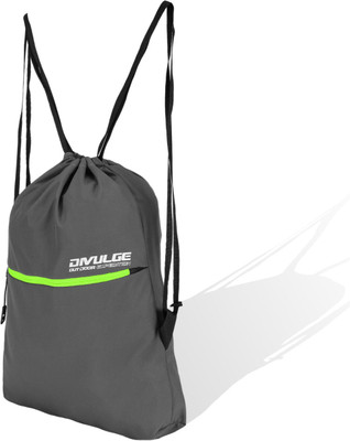 divulge NINJAA GREY DRAWSTRINGG_10 18 L Backpack(Grey)