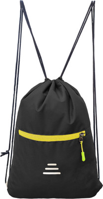 Cp Bigbasket 3-Bar-DS-Black-YellowZip_19 12 L Backpack(Black, Yellow)
