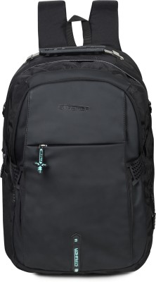 Stryker STRKER Laptop Backpack For School Collage Students Office Bag With Rain Cover 35 L Laptop Backpack(Black)