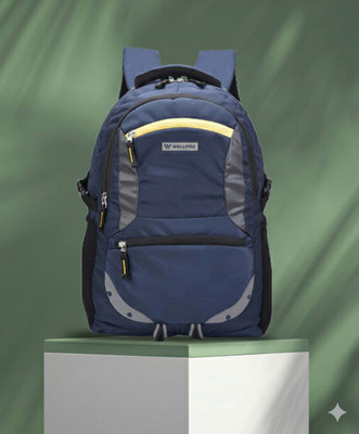 Wellfire Multipurpose Laptop Backpack Lightweight, Waterproof Travel Bag for Men & Women 35 L Laptop Backpack(Blue)