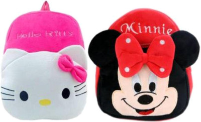Aveek AVK-Hello Kitty With Red minnie_pk_p2 10 L Backpack(Multicolor)