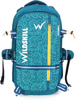 WILDSKILL cyan Backpack School College & Travel Bag with Front Zipper Pocket ( SMALL BAG) 30 L Backpack(Blue)