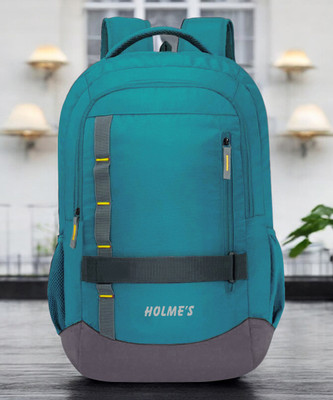 HOLME'S 3 Compartment Premium Quality,With Internal Organiser,Unises(1007) 45 L Laptop Backpack(Blue, Grey)