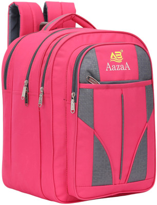 AB AaZaA Good Quality 16.5 ×12.5 inch Pre Waterproof School bag Class nursery to 7th 40 L Backpack(Pink)