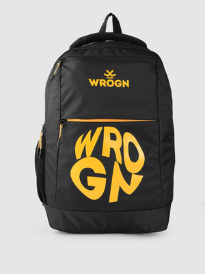 WROGN 14 Inch Laptop Backpack 23 L Backpack(Black)