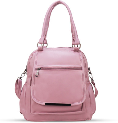 Crazy Katch Women Backpack Pink Stylish Shoulder Bag With Multiple Compartments 10 L Backpack(Pink)