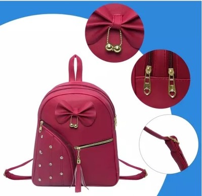 EVOLIC Small 15 L Backpack BACKPACK | SCHOOL BACKPACK FOR GIRLS 15 L Backpack(Maroon)