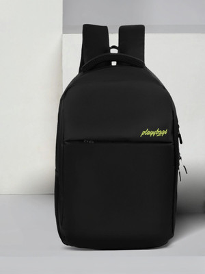 PLAYYBAGS Laptop, College, Office Bag With USB Charging Port|Ace 35 L Laptop Backpack(Black)