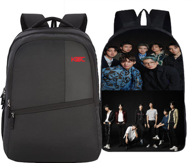 khatushyam collection 1GENTS__+1 CASUAL BTSb 30 L Laptop Backpack(Black, Multicolor)