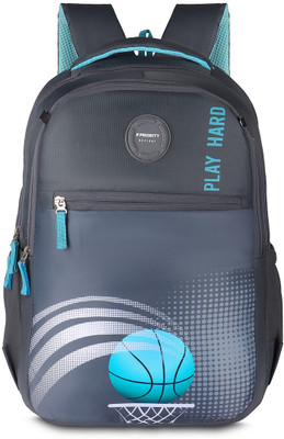 Priority 19 Inch Epic 003 Printed College Grey 80 L Backpack(Grey)