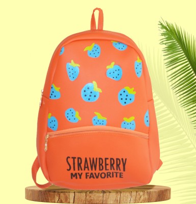 JG Shoppe Strawberry 1.15 L Backpack(Orange)