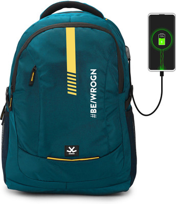 WROGN EO 2.0 Unisex Smart B 35 L Laptop Backpack(Blue)