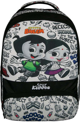 smily kiddos Licensed Chhota Bheem Junior Backpack Too Cool IV - Black 21 L Backpack(Pink)