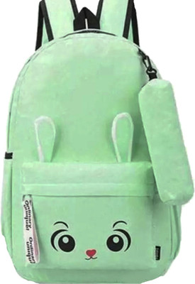 khatushyam collection stylish printed backpack for girls 20 L Backpack(Green)