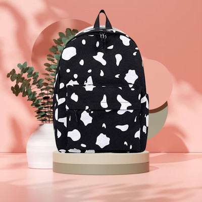 Mahaveer Collection MH-FK-STYLIS-15 15 L Backpack(Black, White)