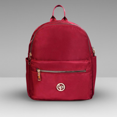 LINO PERROS Women Backpack 13 inch Laptop Backpack(Red)