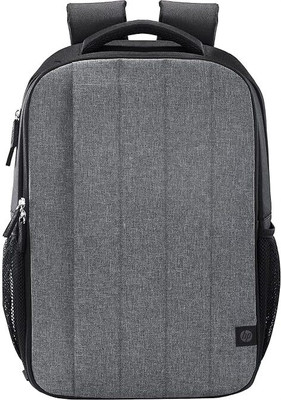HP 15.6-inch Laptop Backpack/Trolley Pass-Through; Padded Back Panel 21 L Trolley Backpack(Black, Grey)