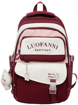 WALSON Casual Unisex Backpack For College, Office or School 30 L Backpack(Red)