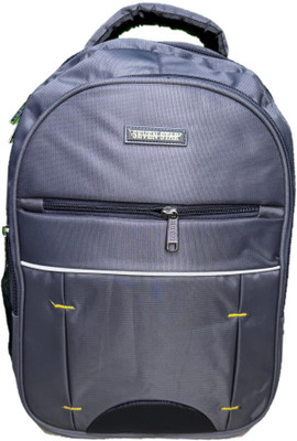 Seven Star Premium Multi-Utility Stylish Durable and Spacious 30 L Laptop Backpack(Grey)