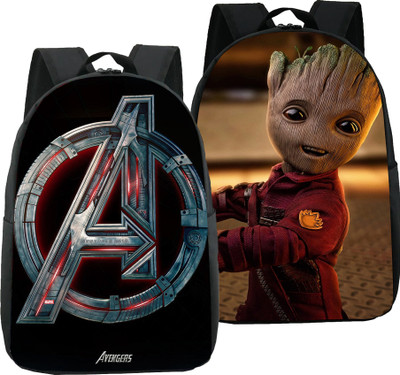 Plama A_AVANGER+GROOT-COMBO_abc 30 L Backpack(Blue)