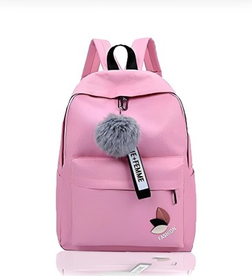 LENO Backpack College Tuition Bag & School Girl Backpack With Special For Youth 10 L Backpack(Pink)