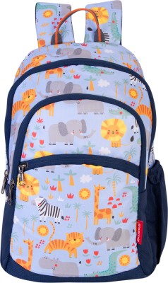 Cosmus KDO ANIMO School Bag NAVY 15L - 14 inches Kids Polyester 15 L Backpack(Blue)