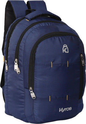 Kyros Large 35 L Laptop Backpack ECHO 4.0 Unisex Smart Backpack College Bags School 35 L Laptop Backpack(Blue)