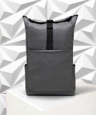 French Accent Men's The Metron Backpack - Charcoal Grey 24 L Backpack(Grey)