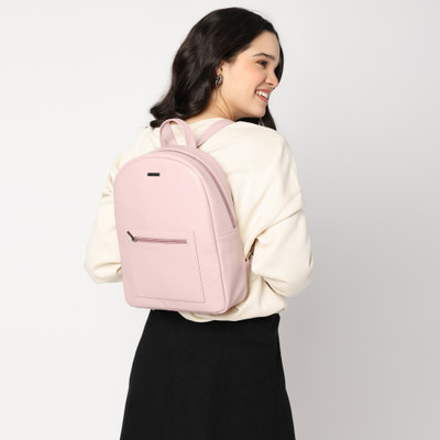 Fastrack Zipmode Backpack 7.34 L Backpack(Pink)