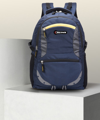 Outpack For Unisex,Office/Travel/Business Use,with Rain Cover And Reflective Strip(1006) 35 L Laptop Backpack(Blue)