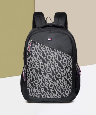 TOMMY HILFIGER Jaylen 34 L Laptop Backpack(Black)